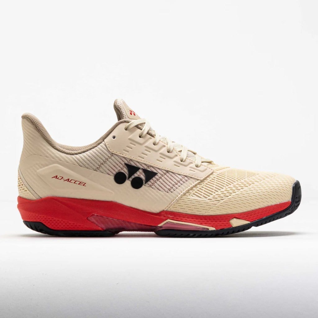 yonex-pc-ad-accel-erkek-bej-all-court--788285 Yonex PC AD Accel Erkek Bej All-Court Tenis Ayakkabısı - Görsel 1